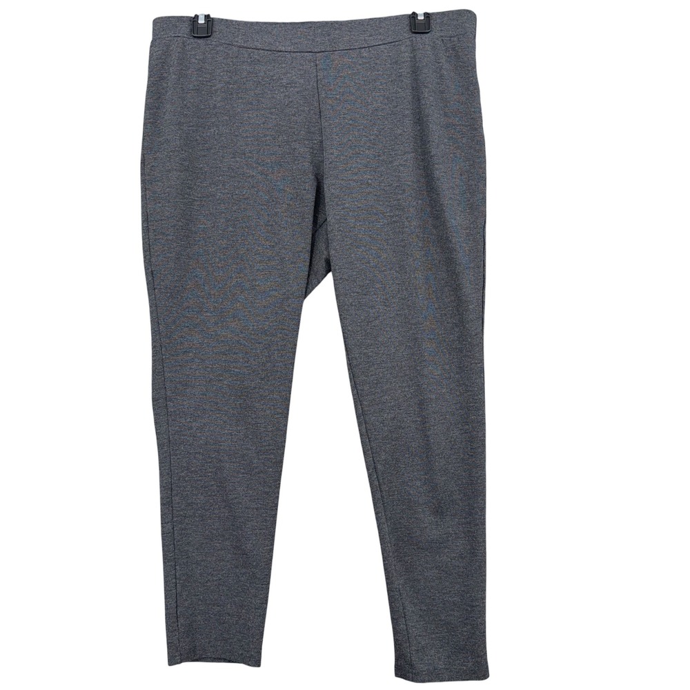 Philosophy Republic Clothing Leggings Womens 2X Rayon Nylon Spandex Gray